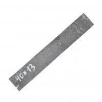 Заготовка для ножа из листовой стали 40х13 размеры: 200х40х2,5 мм.